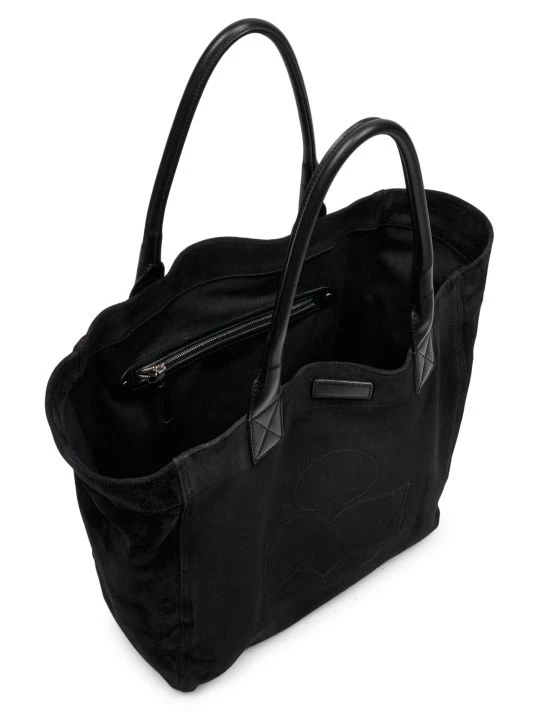 Isabel Marant Yenky Suede Tote Black 5 Isabel Marant Yenky Suede Tote Black - Image 3