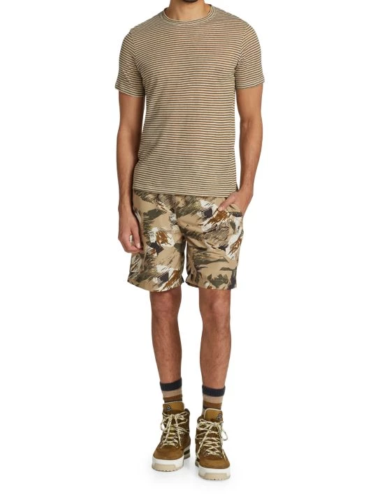 Isabel Marant Leon Linen-Blend Crewneck T-Shirt For Men 4 Isabel Marant Leon Linen-Blend Crewneck T-Shirt For Men - Image 2