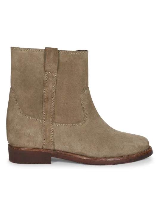 Isabel Marant Susee Suede Ankle Boots Taupe 5 Isabel Marant Susee Suede Ankle Boots Taupe - Image 3