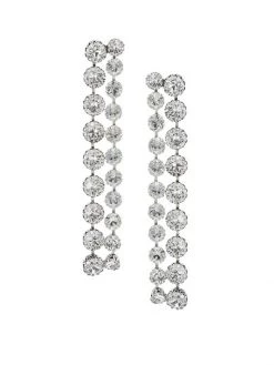 Isabel Marant Boucle D'Oreill Glass Crystal Chandelier Earrings