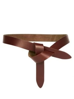 Isabel Marant Lecce Leather Wrap Belt Cognac -Outlet Isabel Marant Store unnamed file 3