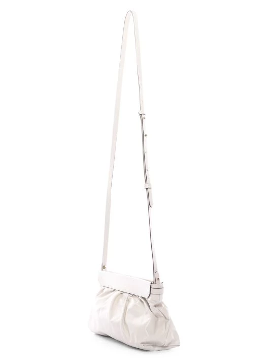 Isabel Marant Luzes Leather Clutch Light Grey 4 Isabel Marant Luzes Leather Clutch Light Grey - Image 2