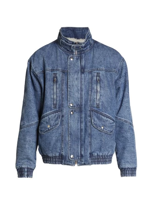 Isabel Marant Jonas Pocket Denim Jacket For Men 3 Isabel Marant Jonas Pocket Denim Jacket For Men
