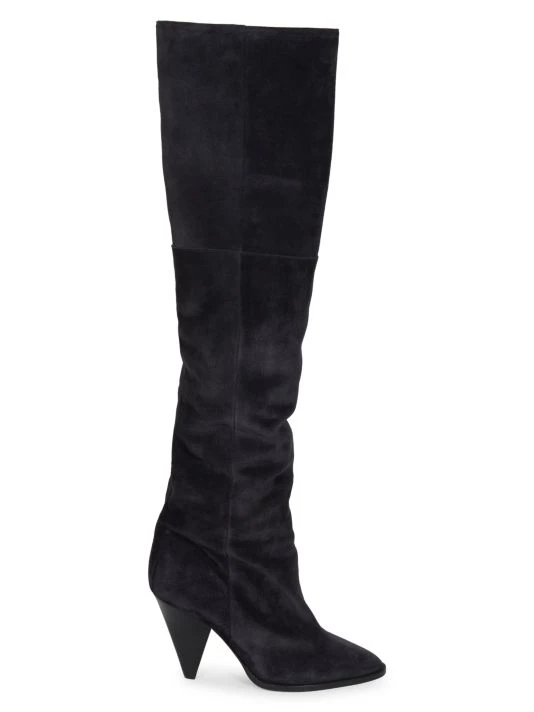 Isabel Marant Riria Suede Knee-High Boots 3 Isabel Marant Riria Suede Knee-High Boots