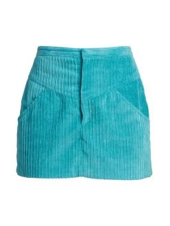 Isabel Marant Melva Corduroy High-Waist Miniskirt Faded Night 9 Isabel Marant Melva Corduroy High-Waist Miniskirt Faded Night -Outlet Isabel Marant Store unnamed file 346