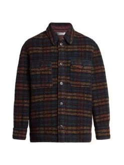 Isabel Marant Kervont Plaid Overshirt For Men Burgundy Ecru 11 Isabel Marant Kervont Plaid Overshirt For Men Burgundy Ecru -Outlet Isabel Marant Store unnamed file 406