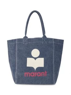 Isabel Marant Yenky Logo Tote Yellow -Outlet Isabel Marant Store unnamed file 411