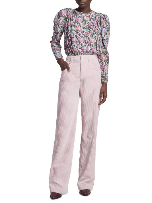 Isabel Marant Milorsy High-Rise Corduroy Wide-Leg Pants 4 Isabel Marant Milorsy High-Rise Corduroy Wide-Leg Pants - Image 2