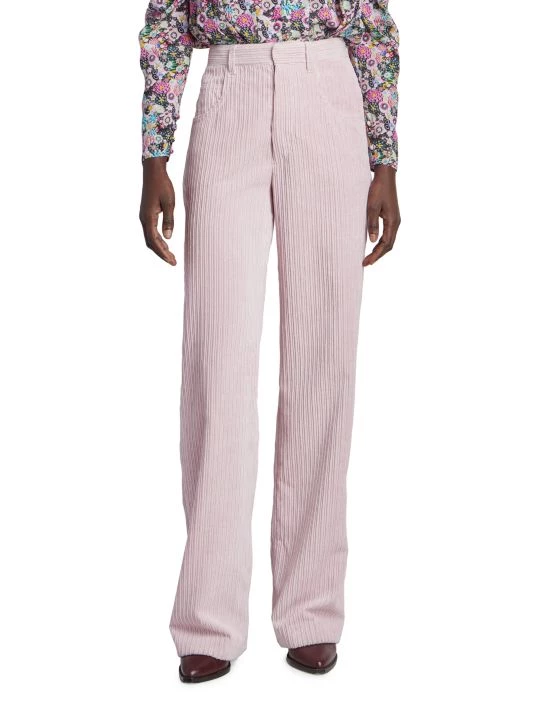 Isabel Marant Milorsy High-Rise Corduroy Wide-Leg Pants 5 Isabel Marant Milorsy High-Rise Corduroy Wide-Leg Pants - Image 3