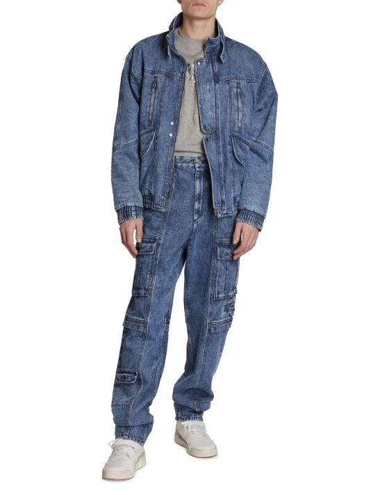 Isabel Marant Jerwan Oversized Tapered Jeans For Men 4 Isabel Marant Jerwan Oversized Tapered Jeans For Men - Image 2