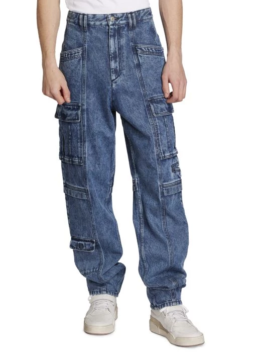 Isabel Marant Jerwan Oversized Tapered Jeans For Men 5 Isabel Marant Jerwan Oversized Tapered Jeans For Men - Image 3