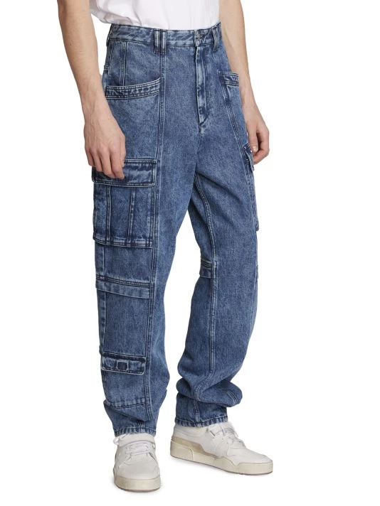 Isabel Marant Jerwan Oversized Tapered Jeans For Men 6 Isabel Marant Jerwan Oversized Tapered Jeans For Men - Image 4