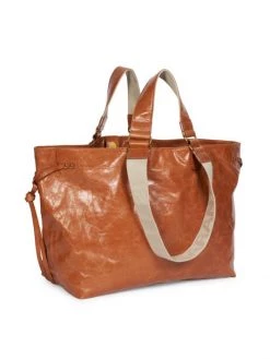 Isabel Marant Wardy Leather Tote Natural -Outlet Isabel Marant Store unnamed file 462