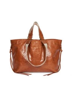 Isabel Marant Wardy Leather Tote Natural -Outlet Isabel Marant Store unnamed file 463