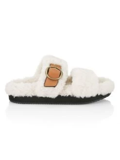Isabel Marant Frikon Shearling Slides