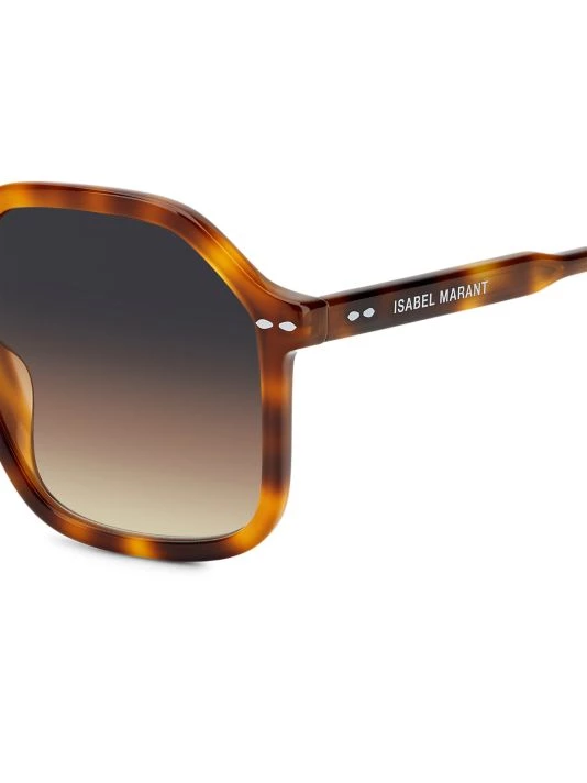 Isabel Marant 55MM Square Sunglasses Ivory 5 Isabel Marant 55MM Square Sunglasses Ivory - Image 3