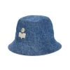 Isabel Marant Hayley Logo Denim Bucket Hat For Men 1 Isabel Marant Hayley Logo Denim Bucket Hat For Men -Outlet Isabel Marant Store unnamed file 504