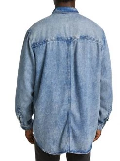 Isabel Marant Jack Long-Sleeve Denim Shirt For Men -Outlet Isabel Marant Store unnamed file 545