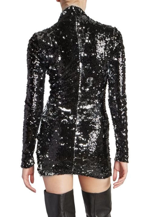 Isabel Marant Marnela Sequin Cotton Cut-Out Minidress 7 Isabel Marant Marnela Sequin Cotton Cut-Out Minidress - Image 5