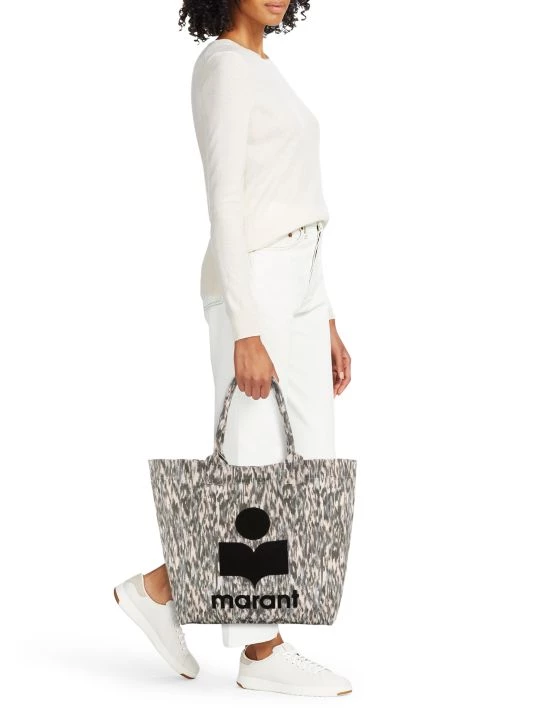 Isabel Marant Yenky Canvas Logo Tote 4 Isabel Marant Yenky Canvas Logo Tote - Image 2