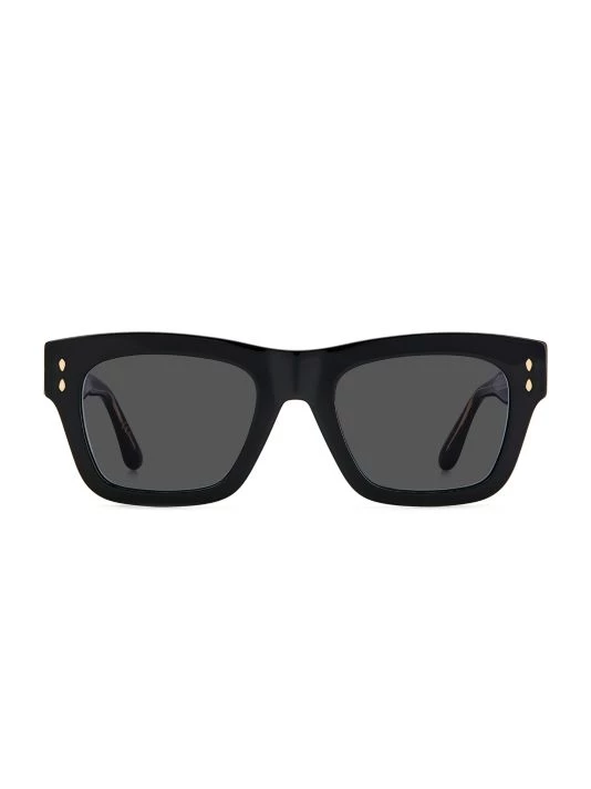 Isabel Marant 51MM Rectangular Sunglasses Black Tan 7 Isabel Marant 51MM Rectangular Sunglasses Black Tan - Image 5