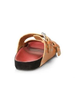 Isabel Marant Lennyo Grommet Leather Slides -Outlet Isabel Marant Store unnamed file 611