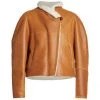 Isabel Marant Leather Shearling-Lined Jacket -Outlet Isabel Marant Store unnamed file 615