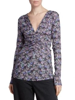 Isabel Marant Jenifer Ruched Long-Sleeve Top 10 Isabel Marant Jenifer Ruched Long-Sleeve Top -Outlet Isabel Marant Store unnamed file 642