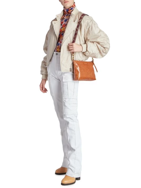 Isabel Marant Kinsley Cropped Cotton Jacket 4 Isabel Marant Kinsley Cropped Cotton Jacket - Image 2