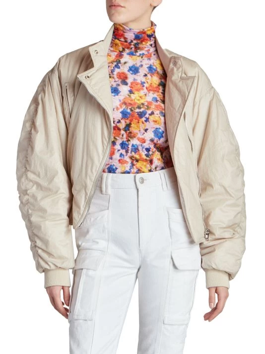 Isabel Marant Kinsley Cropped Cotton Jacket 5 Isabel Marant Kinsley Cropped Cotton Jacket - Image 3