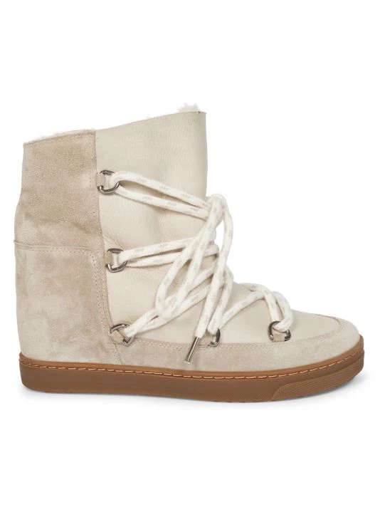 Isabel Marant Nowles Suede Lace-Up Ankle Boots 3 Isabel Marant Nowles Suede Lace-Up Ankle Boots