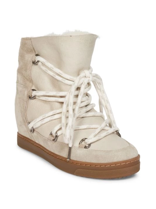 Isabel Marant Nowles Suede Lace-Up Ankle Boots 4 Isabel Marant Nowles Suede Lace-Up Ankle Boots - Image 2