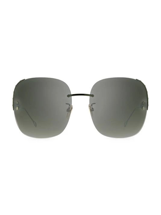 Isabel Marant 51MM Square Sunglasses Rose 7 Isabel Marant 51MM Square Sunglasses Rose - Image 5