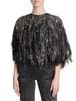 Isabel Marant Peonia Fringed Silk Blouse 10 Isabel Marant Peonia Fringed Silk Blouse -Outlet Isabel Marant Store unnamed file 695