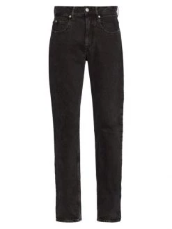 Isabel Marant Jack Five-Pocket Jeans For Men Faded Black