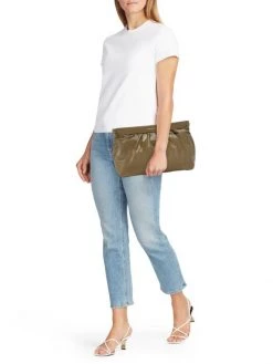 Isabel Marant Luz Leather Zip Pouch -Outlet Isabel Marant Store unnamed file 727