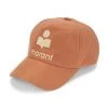Isabel Marant Tyron Embroidered-Logo Canvas Baseball Cap Burnt Henna -Outlet Isabel Marant Store unnamed file 748