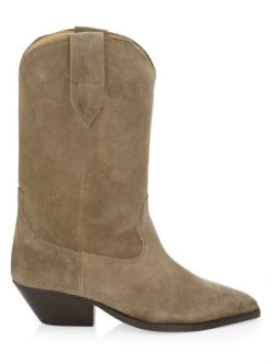 Isabel Marant Duerto Suede Western Boots Faded Black 7 Isabel Marant Duerto Suede Western Boots Faded Black -Outlet Isabel Marant Store unnamed file 798