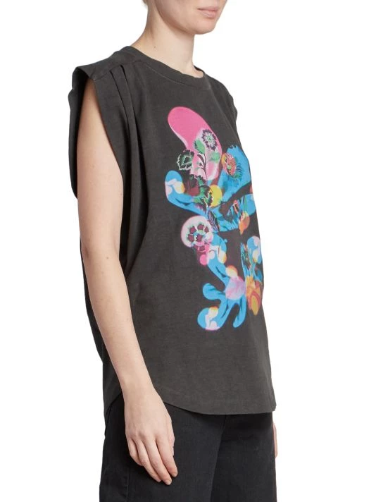 Isabel Marant Zutteni Graphic Muscle Tee 6 Isabel Marant Zutteni Graphic Muscle Tee - Image 4