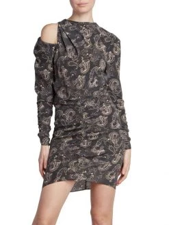 Isabel Marant Tosca Gathered Paisley Silk Minidress 10 Isabel Marant Tosca Gathered Paisley Silk Minidress -Outlet Isabel Marant Store unnamed file 827
