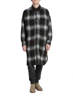 Isabel Marant Kotajo Check Coat For Men -Outlet Isabel Marant Store unnamed file 838