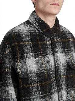 Isabel Marant Kotajo Check Coat For Men -Outlet Isabel Marant Store unnamed file 841