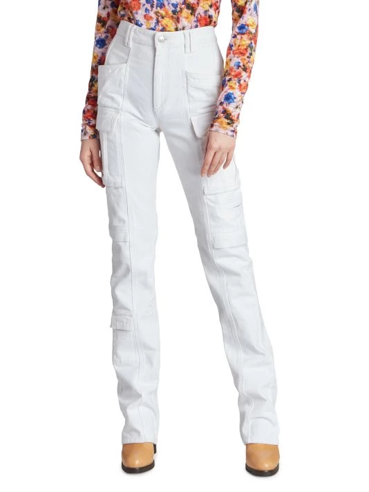 Isabel Marant Vokayo Mid-Rise Rigid Straight-Leg Jeans 5 Isabel Marant Vokayo Mid-Rise Rigid Straight-Leg Jeans - Image 3