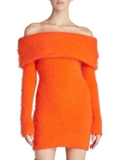 Isabel Marant Aria Off-The-Shoulder Knit Sweaterdress -Outlet Isabel Marant Store unnamed file 906