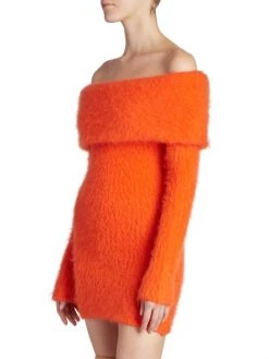 Isabel Marant Aria Off-The-Shoulder Knit Sweaterdress -Outlet Isabel Marant Store unnamed file 907