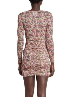 Isabel Marant Jordana Floral Ruched Minidress 12 Isabel Marant Jordana Floral Ruched Minidress -Outlet Isabel Marant Store unnamed file 928