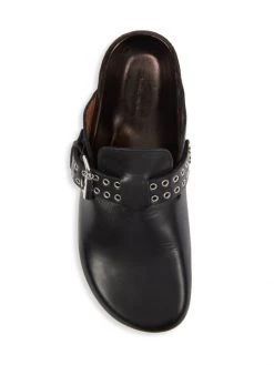 Isabel Marant Mirvin Leather Mules -Outlet Isabel Marant Store unnamed file 934