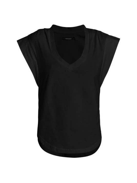 Isabel Marant Zofia Cotton Top White 6 Isabel Marant Zofia Cotton Top White - Image 4