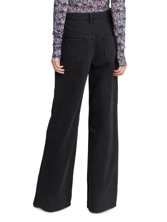 Isabel Marant Lemony High-Rise Wide-Leg Jeans 7 Isabel Marant Lemony High-Rise Wide-Leg Jeans - Image 5