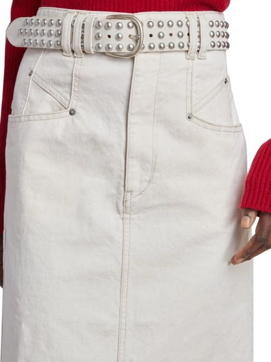 Isabel Marant Dipoma Denim Midi-Skirt 8 Isabel Marant Dipoma Denim Midi-Skirt - Image 6